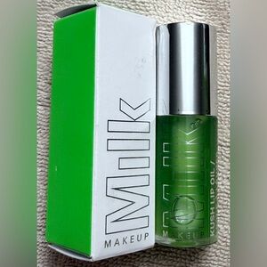 MILK MAKEUP Kush Sheer Hydrating Lip Oil — Green Dragon — Full Size .18 oz